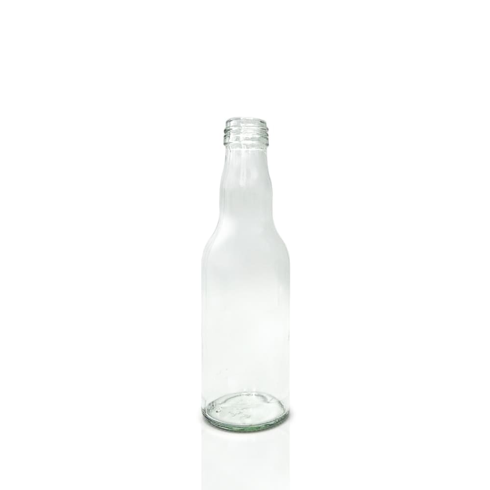 200ml goiter neck white bottle MCA MW