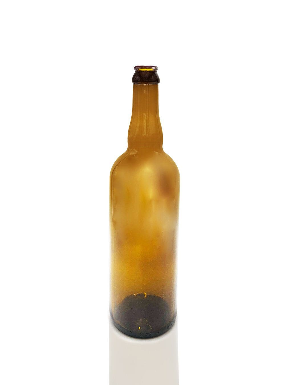 750ml Belgian beer bottle brown CC MW